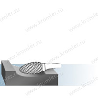 FCT-H FLH БОРФРЕЗА ПЛАМЕВИДНАЯ